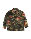 Dolce & Gabbana Toddler Boy Jacket Military Green Size 6 Cotton, Polyester, Zamak In Green