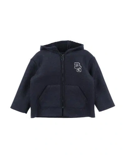 Dolce & Gabbana Babies'  Toddler Boy Jacket Navy Size 5 Polyester, Virgin Wool, Acrylic In Navy Blue