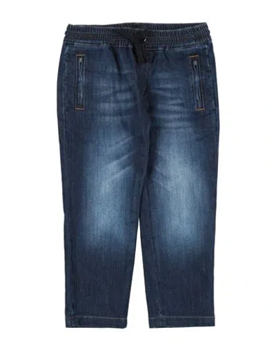 Dolce & Gabbana Kids'  Toddler Boy Jeans Blue Size 4 Cotton, Viscose, Polyester, Elastane