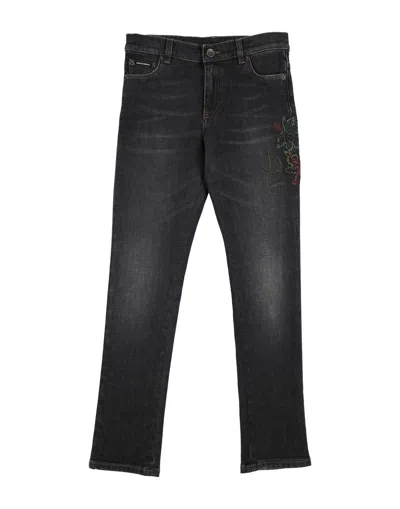 Dolce & Gabbana Babies' Jeans In Grey