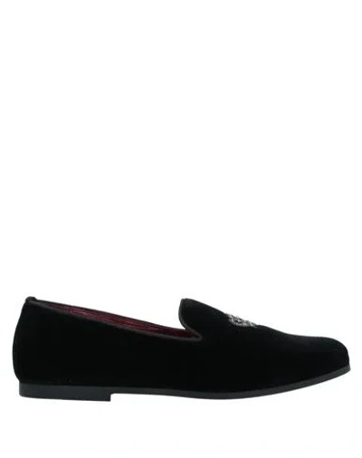 Dolce & Gabbana Babies'  Toddler Boy Loafers Black Size 9.5c Textile Fibers