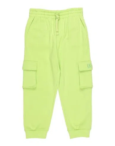 Dolce & Gabbana Babies'  Toddler Boy Pants Acid Green Size 7 Cotton, Viscose