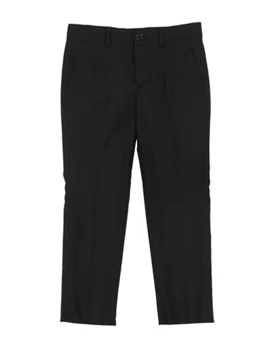 Dolce & Gabbana Babies'  Toddler Boy Pants Black Size 3 Virgin Wool, Elastane