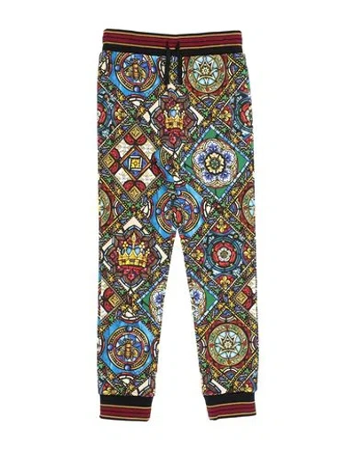 Dolce & Gabbana Babies'  Toddler Boy Pants Black Size 5 Cotton