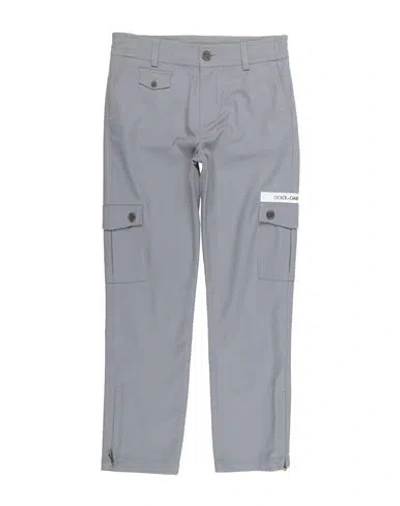 Dolce & Gabbana Babies'  Toddler Boy Pants Grey Size 7 Cotton, Elastane