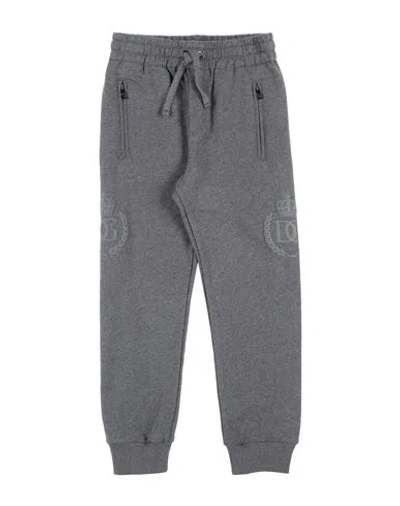 Dolce & Gabbana Babies'  Toddler Boy Pants Grey Size 3 Cotton, Elastane