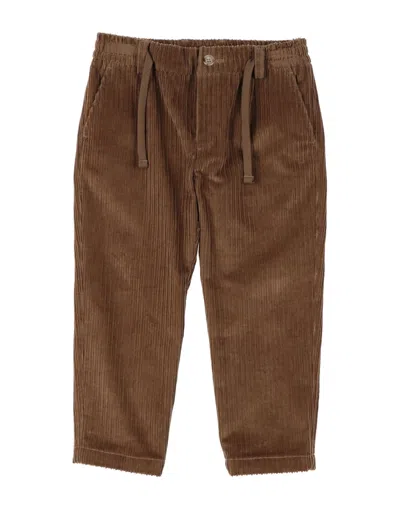 Dolce & Gabbana Babies'  Toddler Boy Pants Khaki Size 3 Cotton, Elastane, Polyester In Beige