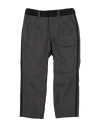 Dolce & Gabbana Toddler Boy Pants Lead Size 3 Virgin Wool, Silk, Elastane, Polyester In Grey