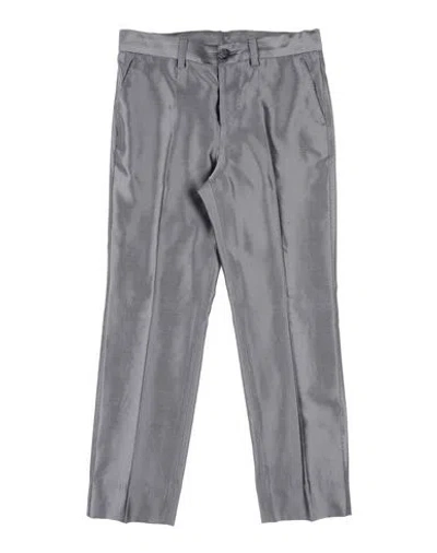 Dolce & Gabbana Babies'  Toddler Boy Pants Lead Size 4 Silk In Gray