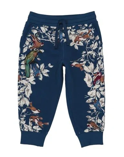 Dolce & Gabbana Babies'  Toddler Boy Pants Midnight Blue Size 5 Cotton