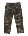 Dolce & Gabbana Toddler Boy Pants Military Green Size 3 Cotton, Polyester, Zamak In Green