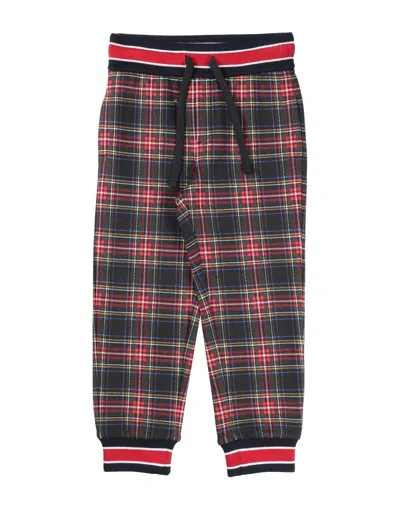 DOLCE & GABBANA DOLCE & GABBANA TODDLER BOY PANTS RED SIZE 4 COTTON, ELASTANE