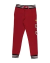 DOLCE & GABBANA DOLCE & GABBANA TODDLER BOY PANTS RED SIZE 7 COTTON, ELASTANE