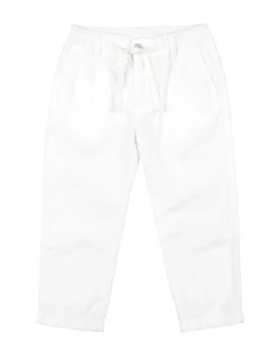 Dolce & Gabbana Babies'  Toddler Boy Pants White Size 3 Cotton, Polyester