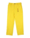 Dolce & Gabbana Toddler Boy Pants Yellow Size 5 Polyester, Polyurethane In Yellow
