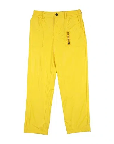 Dolce & Gabbana Babies'  Toddler Boy Pants Yellow Size 5 Polyester, Polyurethane