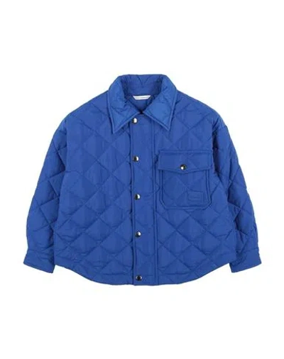 Dolce & Gabbana Babies'  Toddler Boy Puffer Blue Size 5 Polyamide, Polyester, Zamak
