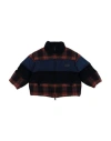 Dolce & Gabbana Toddler Boy Puffer Navy Size 5 Virgin Wool, Cotton, Polyester, Elastane, Zamak In Navy Blue