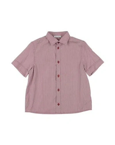 Dolce & Gabbana Babies'  Toddler Boy Shirt Red Size 6 Cotton