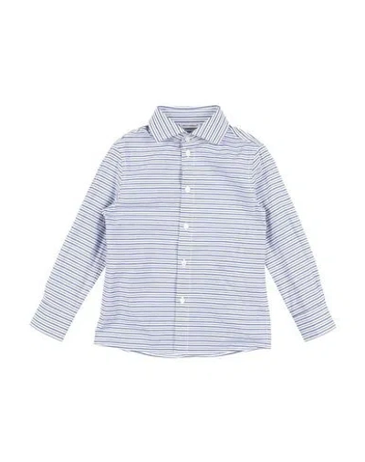 Dolce & Gabbana Babies'  Toddler Boy Shirt Slate Blue Size 5 Cotton