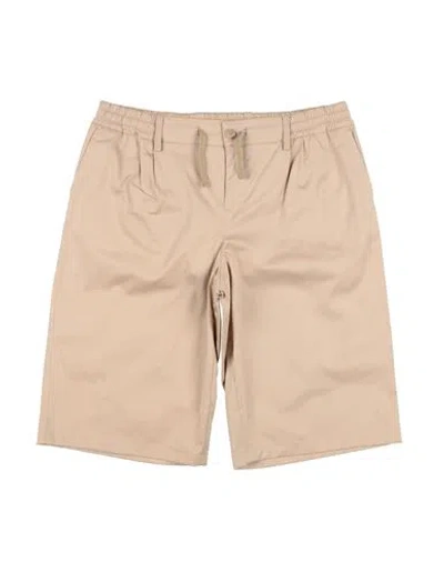 Dolce & Gabbana Babies'  Toddler Boy Shorts & Bermuda Shorts Beige Size 4 Cotton, Elastane, Polyester, Zamak In Multi
