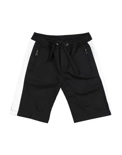 Dolce & Gabbana Babies'  Toddler Boy Shorts & Bermuda Shorts Black Size 4 Cotton, Elastane