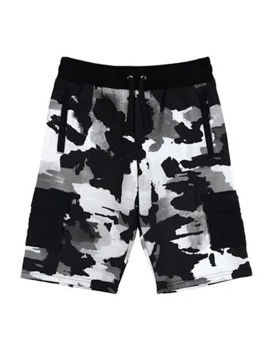 Dolce & Gabbana Babies'  Toddler Boy Shorts & Bermuda Shorts Black Size 4 Cotton, Viscose, Polyurethane, Elas