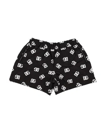 Dolce & Gabbana Babies'  Toddler Boy Shorts & Bermuda Shorts Black Size 6 Polyester