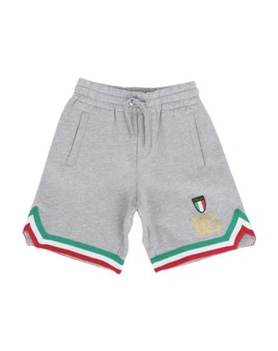Dolce & Gabbana Babies'  Toddler Boy Shorts & Bermuda Shorts Grey Size 5 Cotton