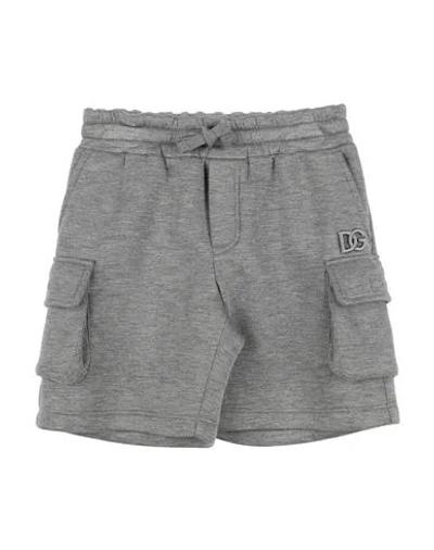 Dolce & Gabbana Babies'  Toddler Boy Shorts & Bermuda Shorts Grey Size 7 Viscose