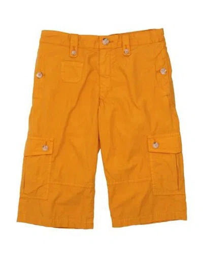 Dolce & Gabbana Babies'  Toddler Boy Shorts & Bermuda Shorts Marigold Size 5 Cotton In Yellow
