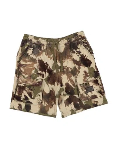 Dolce & Gabbana Babies'  Toddler Boy Shorts & Bermuda Shorts Military Green Size 4 Cotton