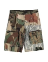 Dolce & Gabbana Toddler Boy Shorts & Bermuda Shorts Military Green Size 4 Cotton, Polyamide, Polyest In Green