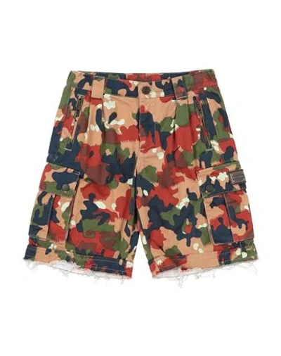 Dolce & Gabbana Babies'  Toddler Boy Shorts & Bermuda Shorts Military Green Size 5 Cotton, Polyester, Zamak