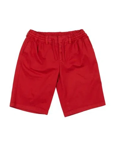 Dolce & Gabbana Babies'  Toddler Boy Shorts & Bermuda Shorts Red Size 6 Cotton, Elastane
