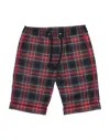 Dolce & Gabbana Toddler Boy Shorts & Bermuda Shorts Red Size 7 Virgin Wool, Polyamide, Elastane, Vis In Red