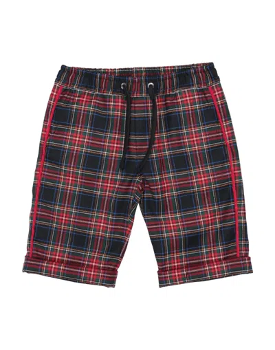 Dolce & Gabbana Kids'  Toddler Boy Shorts & Bermuda Shorts Red Size 7 Virgin Wool, Polyamide, Elastane, Vis