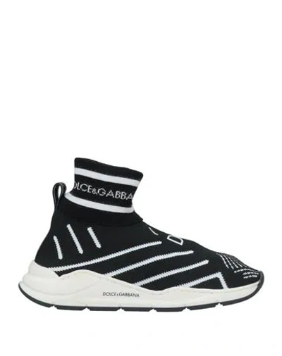 Dolce & Gabbana Babies'  Toddler Boy Sneakers Black Size 10c Polyester