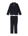 Dolce & Gabbana Toddler Boy Suit Midnight Blue Size 5 Virgin Wool In Blue