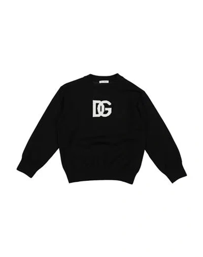 Dolce & Gabbana Babies'  Toddler Boy Sweater Black Size 6 Virgin Wool