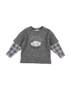 Dolce & Gabbana Toddler Boy Sweatshirt Black Size 4 Cotton, Wool, Elastane