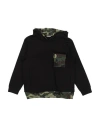 Dolce & Gabbana Toddler Boy Sweatshirt Black Size 5 Cotton, Polyamide, Polyester, Zamak In Black