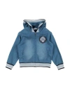 DOLCE & GABBANA DOLCE & GABBANA TODDLER BOY SWEATSHIRT BLUE SIZE 7 COTTON, POLYESTER, ELASTANE