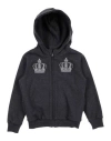 Dolce & Gabbana Toddler Boy Sweatshirt Grey Size 4 Cotton In Gray