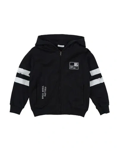 Dolce & Gabbana Babies'  Toddler Boy Sweatshirt Midnight Blue Size 4 Cotton