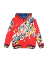 Dolce & Gabbana Toddler Boy Sweatshirt Red Size 4 Cotton, Polyurethane, Elastane In Red