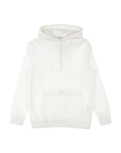 Dolce & Gabbana Babies'  Toddler Boy Sweatshirt White Size 7 Cotton, Polyester, Zamak