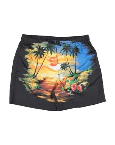 Dolce & Gabbana Babies'  Toddler Boy Swim Trunks Black Size 6 Polyester