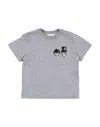 Dolce & Gabbana Toddler Boy T-shirt Grey Size 4 Cotton In Grey