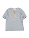 Dolce & Gabbana Toddler Boy T-shirt Grey Size 4 Cotton, Elastane In Grey